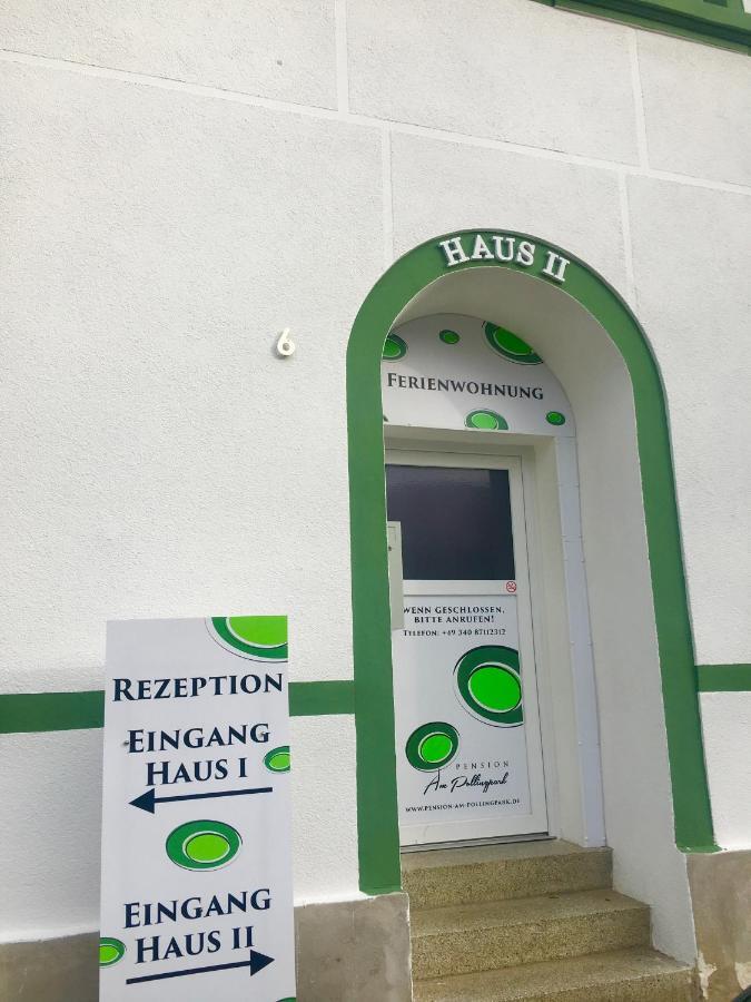 Pension Am Pollingpark Haus II Dessau-Rosslau المظهر الخارجي الصورة